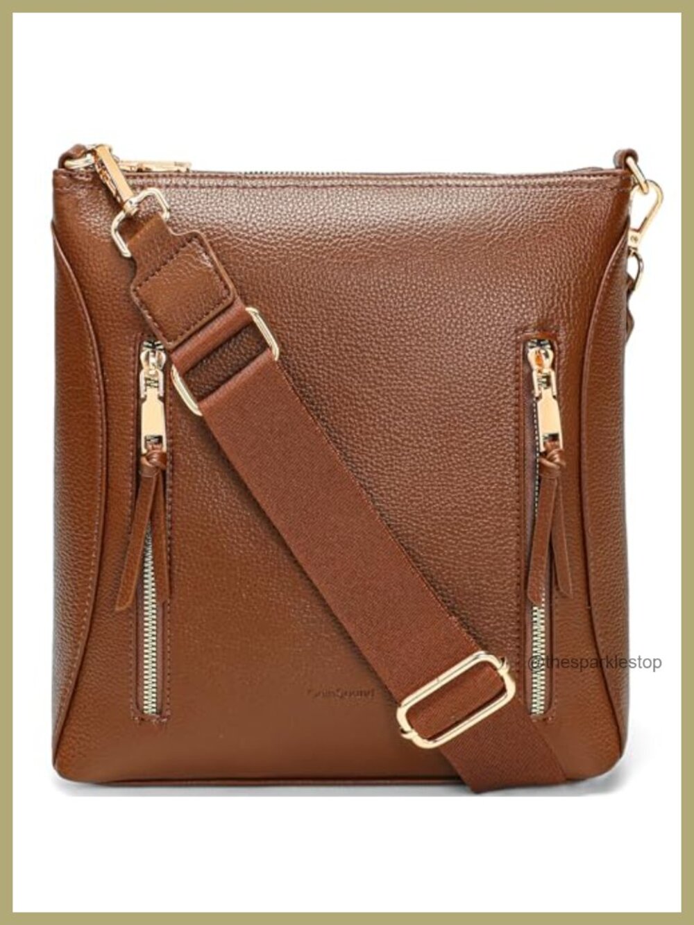 Faux Leather Crossbody Purse for Women Travel Cross Body Bags with Pockets
